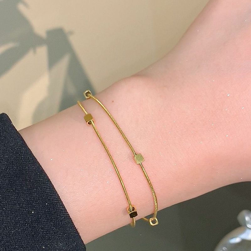 Elegant Gold Plated Bracelet