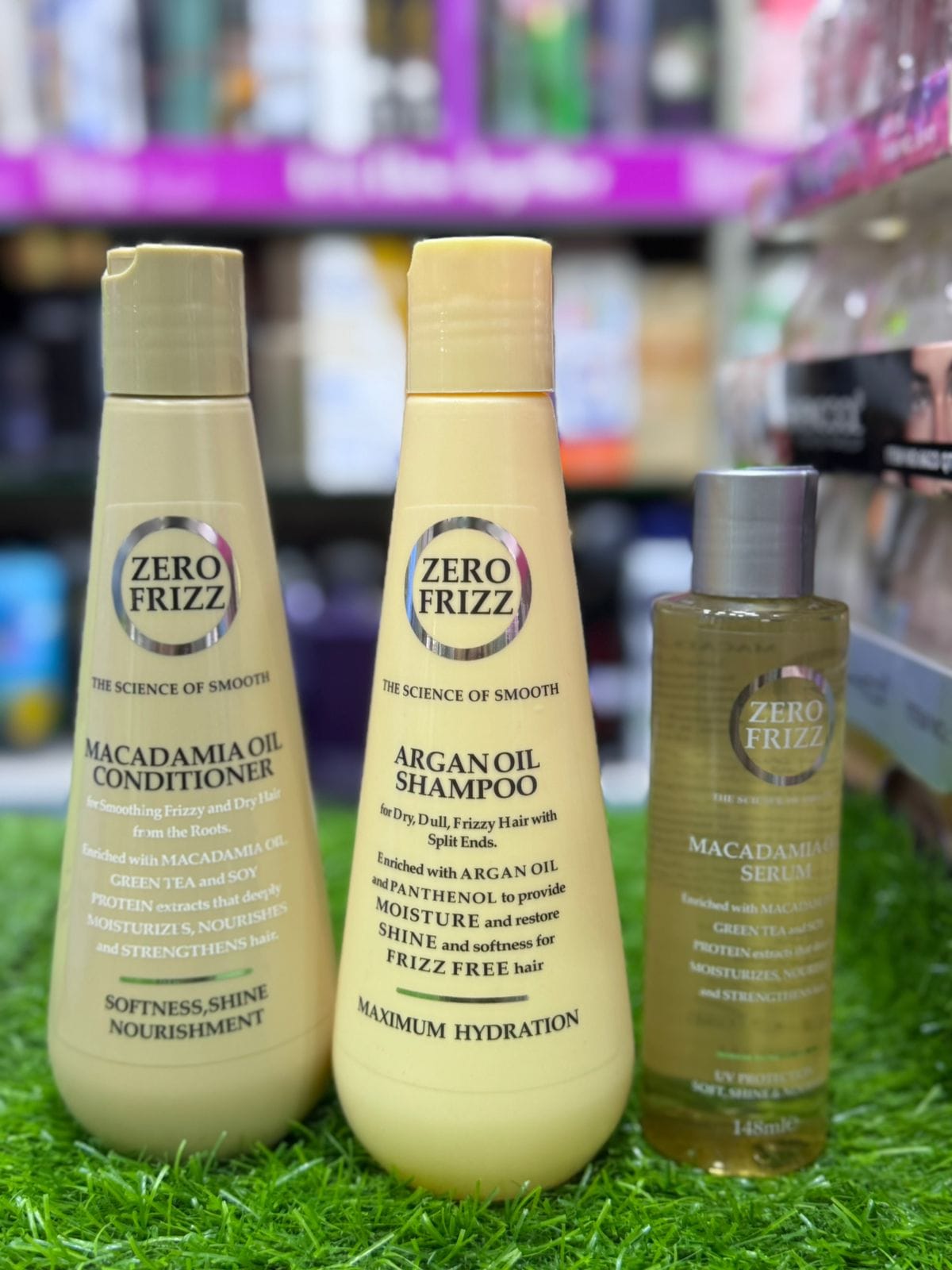 Zero Frizz Hair Care  Macadamia & Argan Oil Collection