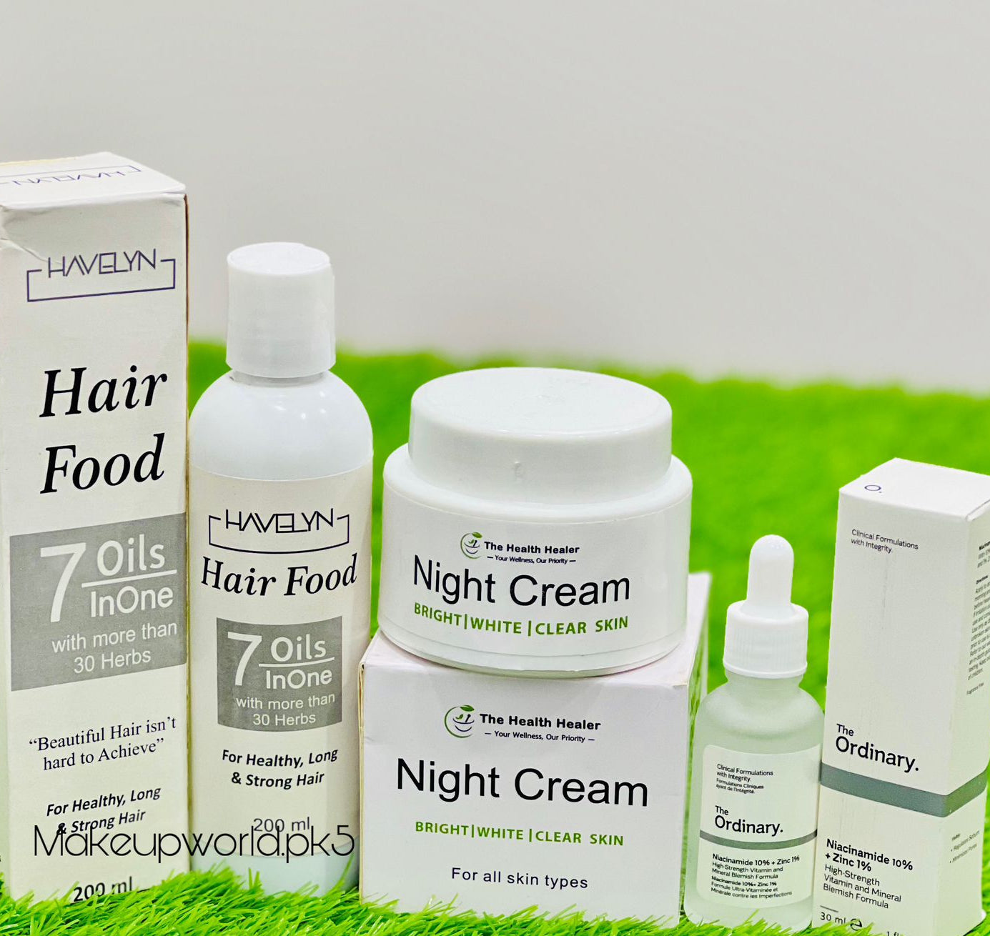 Self-Care Trio: Hair Food Oil, Night Cream & Ordinary Serum! 