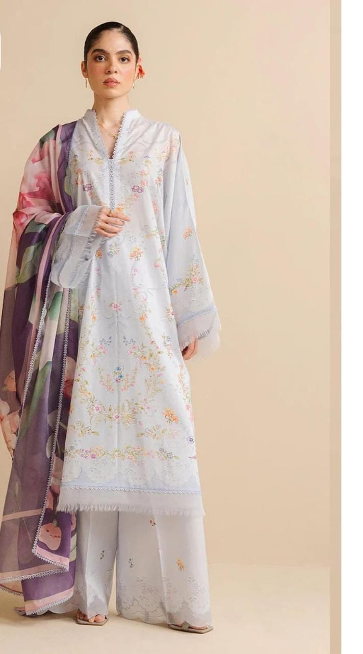 Zara shahjhan 3piece