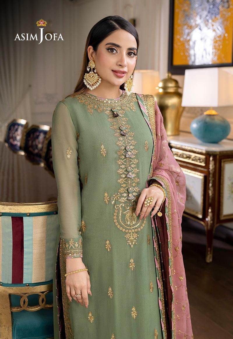 ASIM JOFA EMBROIDERED DRESS