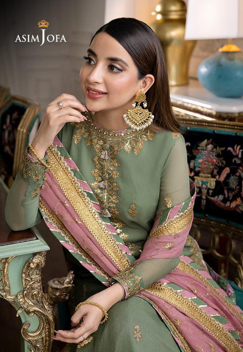 ASIM JOFA EMBROIDERED DRESS