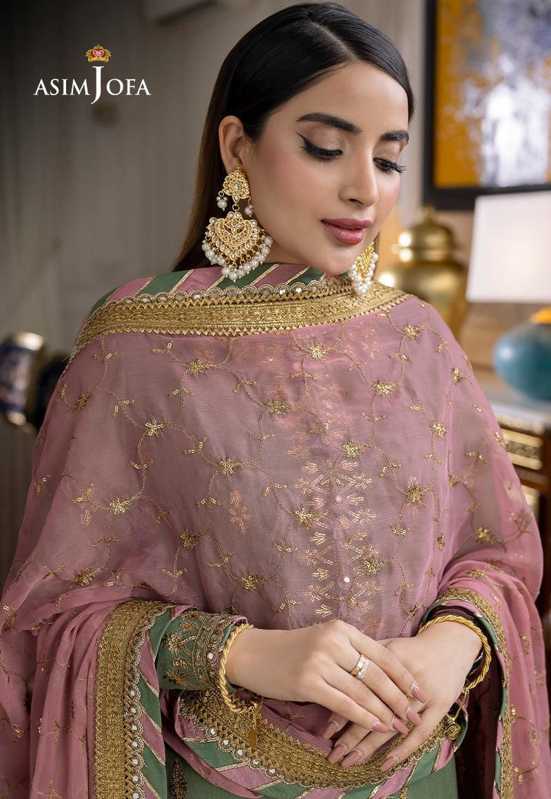 ASIM JOFA EMBROIDERED DRESS