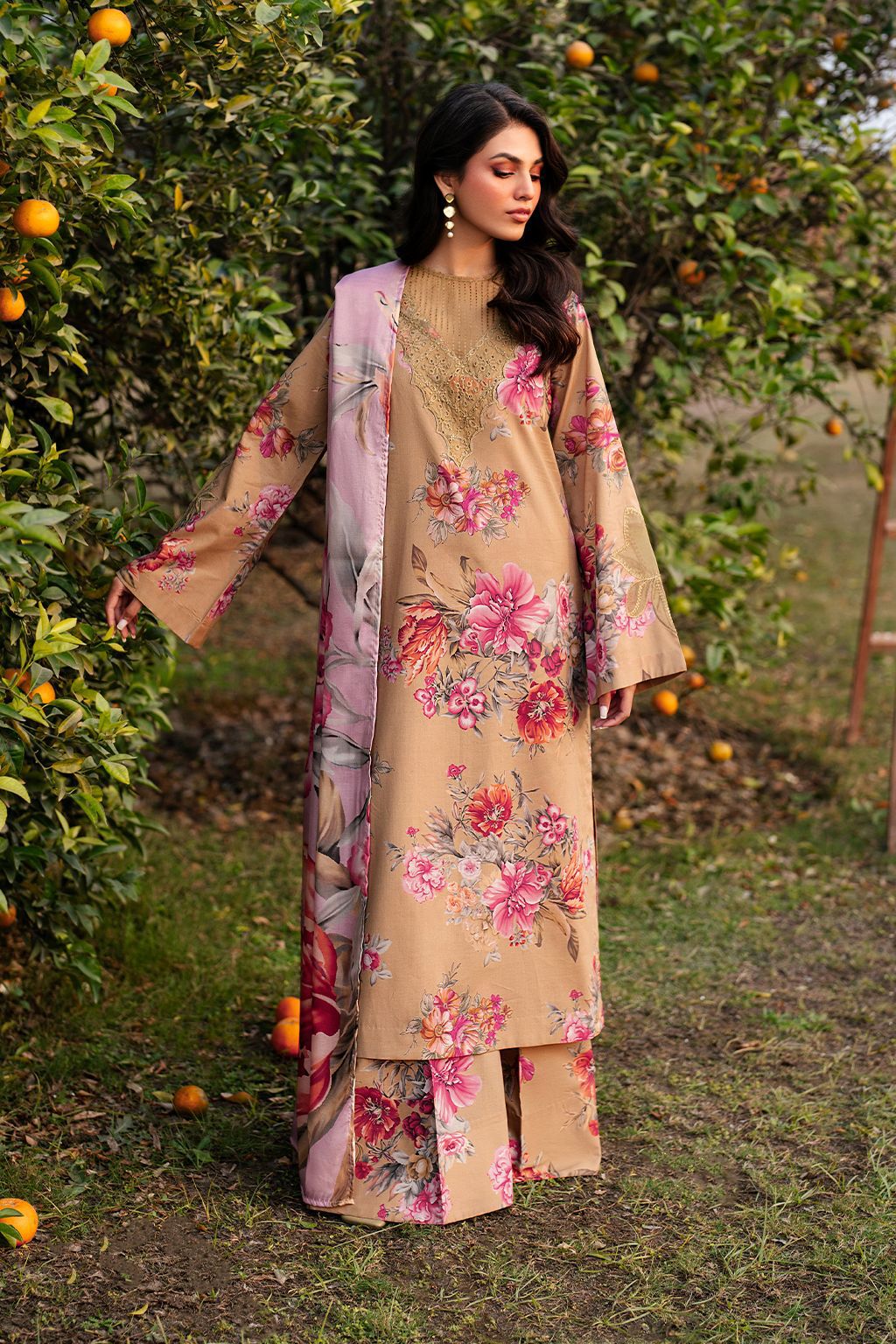 ELEGANT PATCHES DRESS