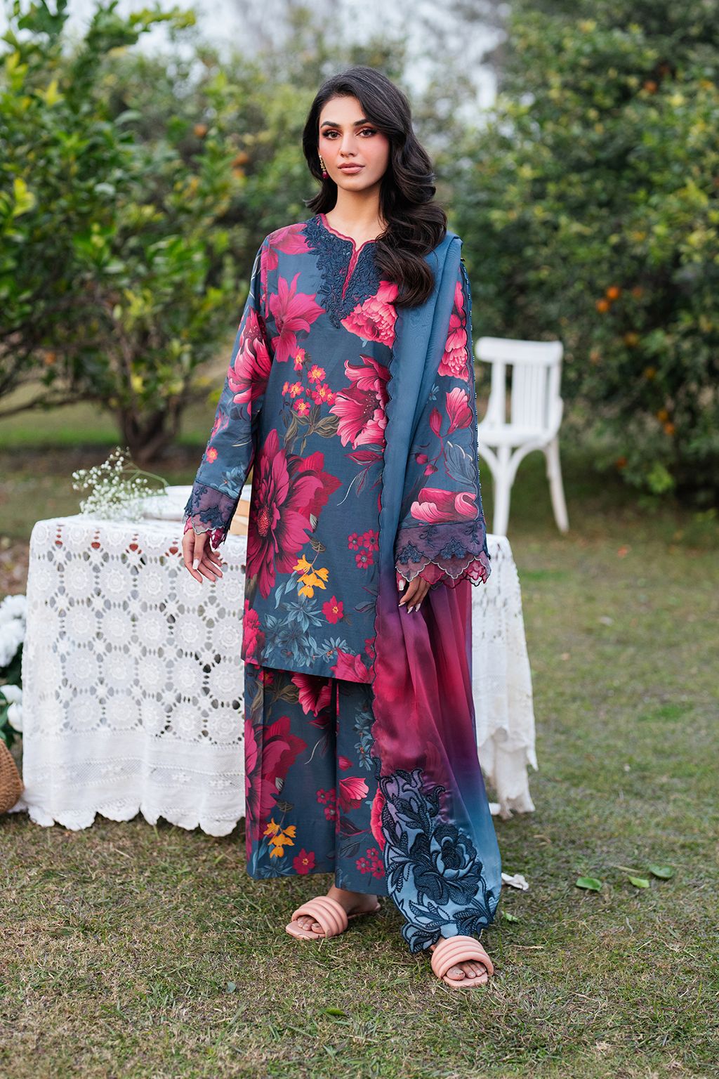 ELEGANT PATCHES DRESS