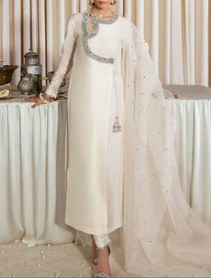 Silver Simple Elegant Dress
