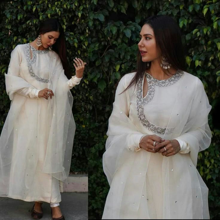Silver Simple Elegant Dress