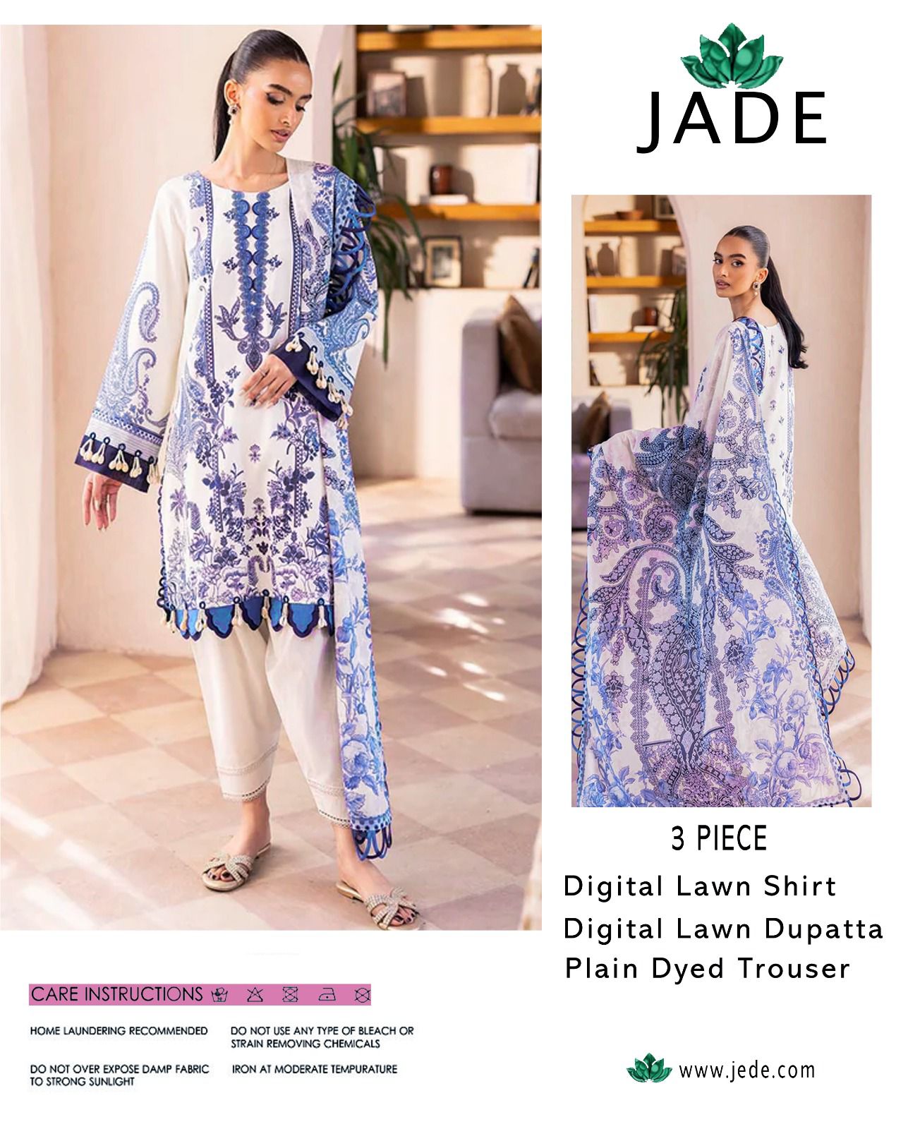 Digital Printed Lawn Suit