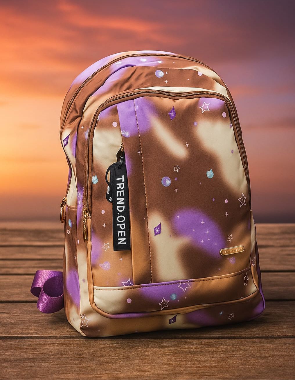 Trendy Space-Themed Backpack